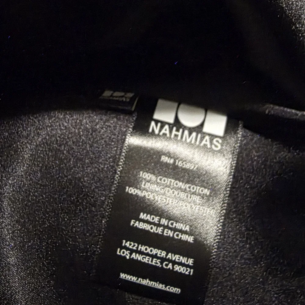 Nahmias Light Blue Varsity Jacket - Picture 4 of 7
